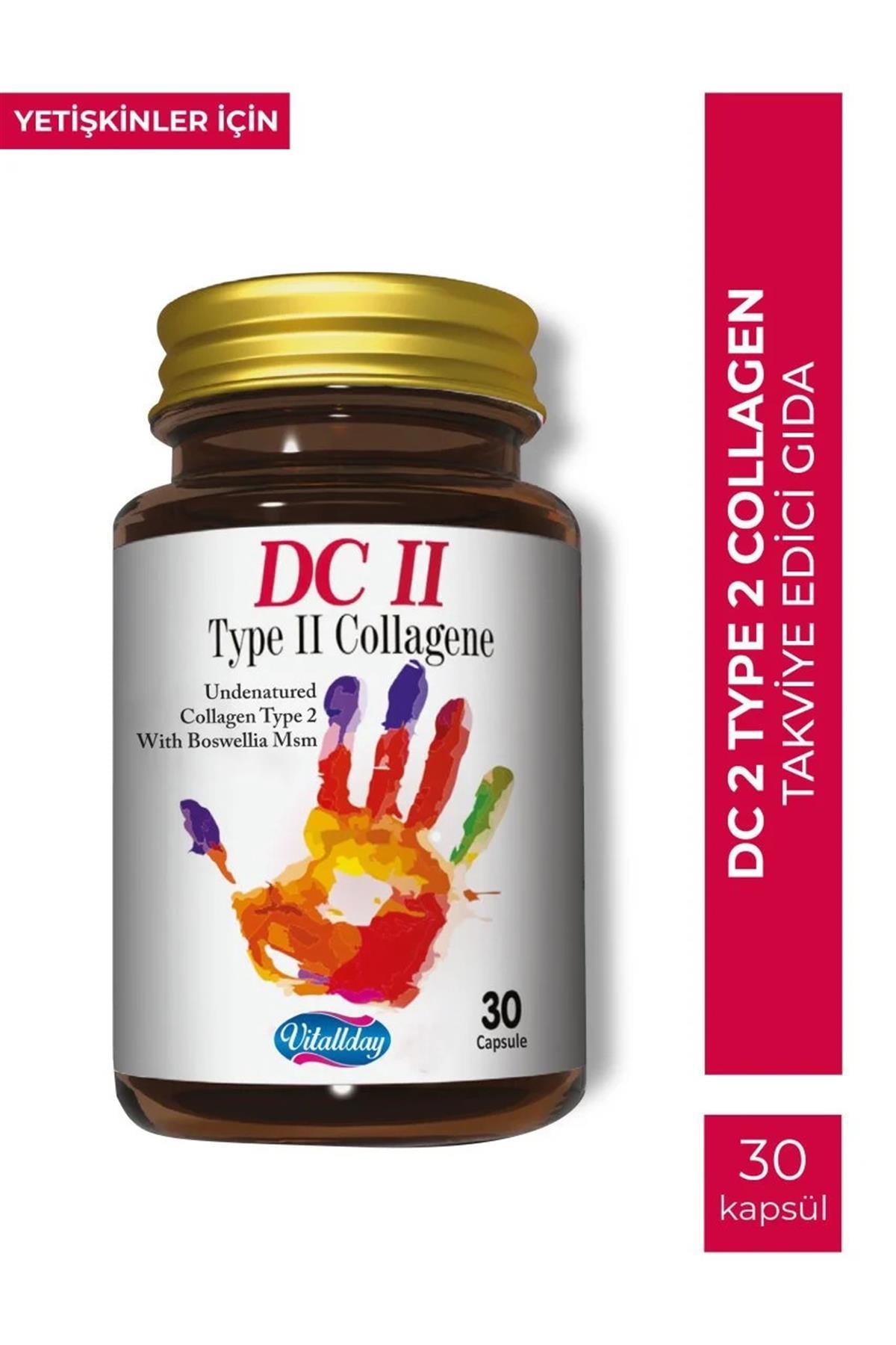 Vitallday DC II Type 2 Collagene 30 Kapsül-Dermo Clean