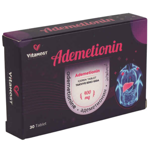 Vitamost Ademetionin 400 mg 30 Tablet-VitaMost