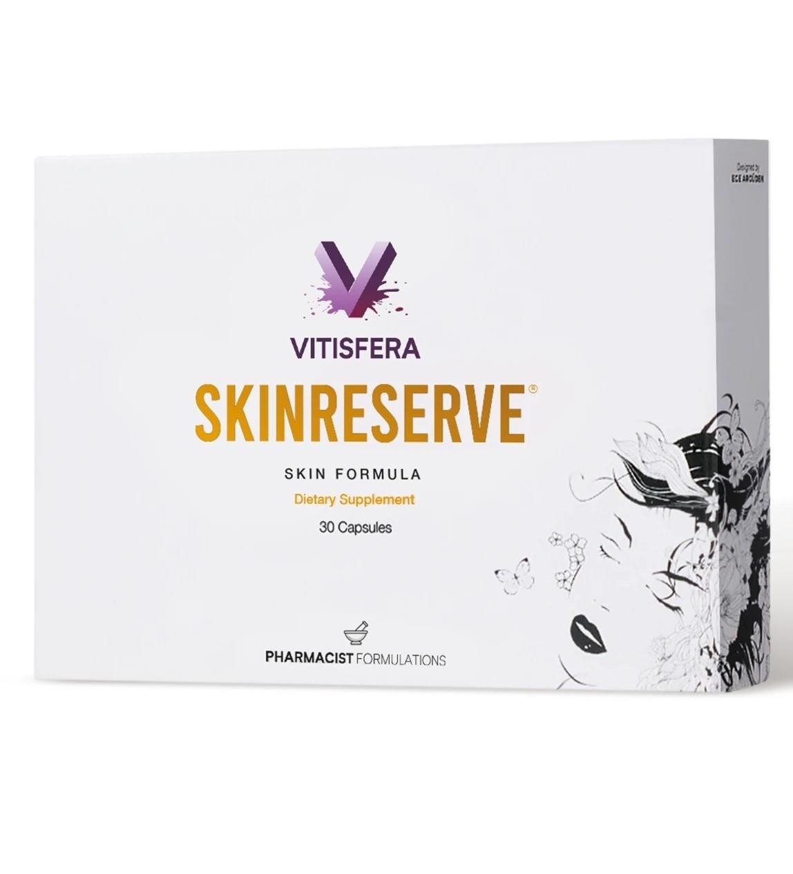Vitisfera Skinreserve Cüce Palmiye Ekstresi Hayıt Ekstresi Multivitamin ve Multimineral 30 Kapsül-Vitisfera