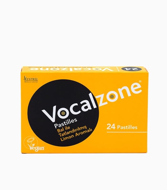 Vocalzone Ballı Limonlu Pastil 24'lü-Vocalzone
