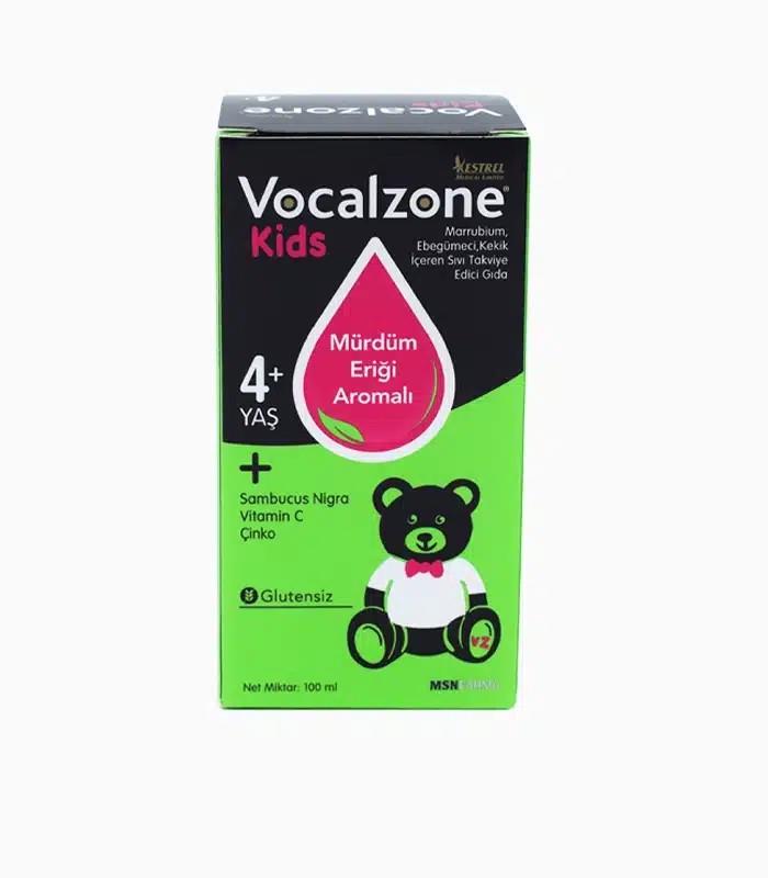 Vocalzone Kids Çocuk Öksürük Şurubu 100 ml-Vocalzone