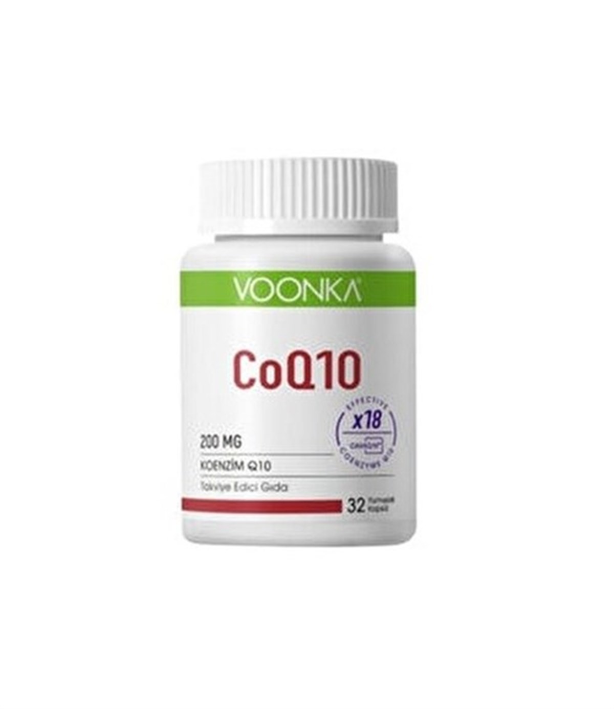 Voonka CoQ10 200mg 32 Yumuşak Kapsül