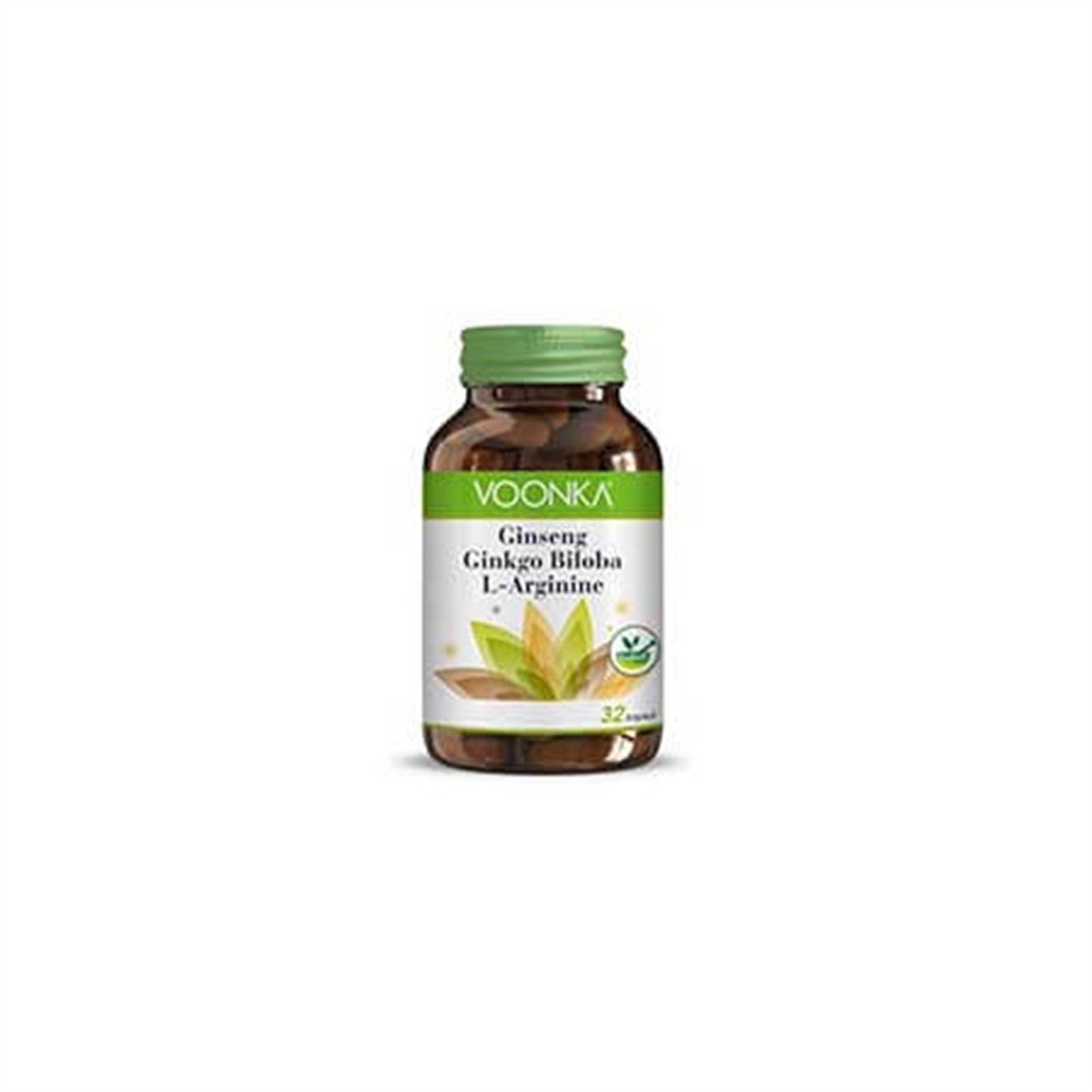 Voonka Ginseng Ginkgo Biloba L-Arginine 32 Kapsül-Voonka