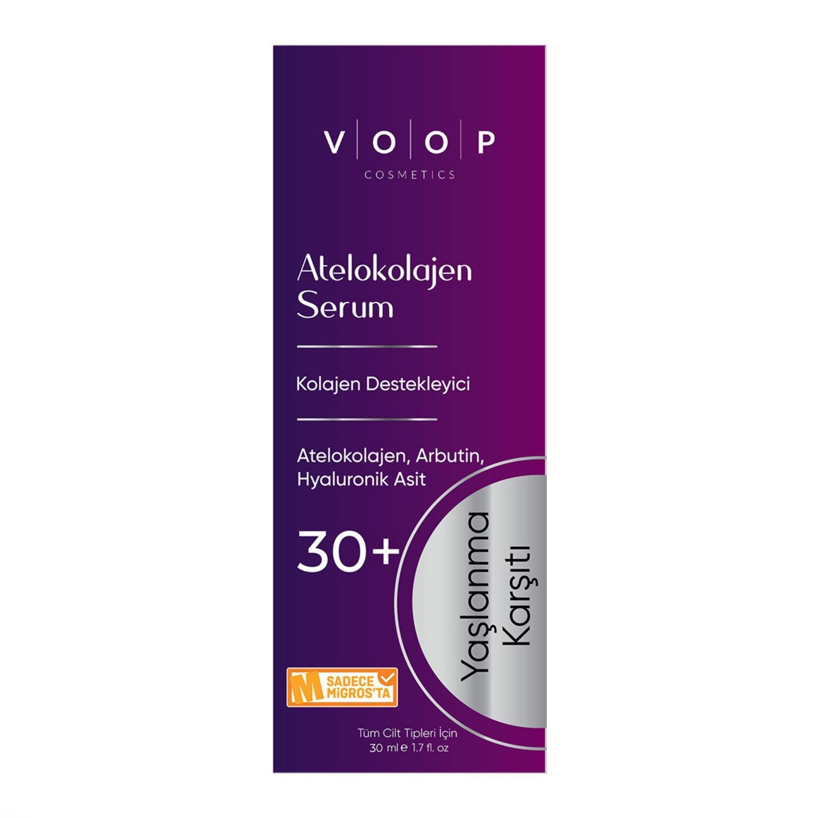 Voop Atelokolajen Serum 30+ 50 ml-Voop