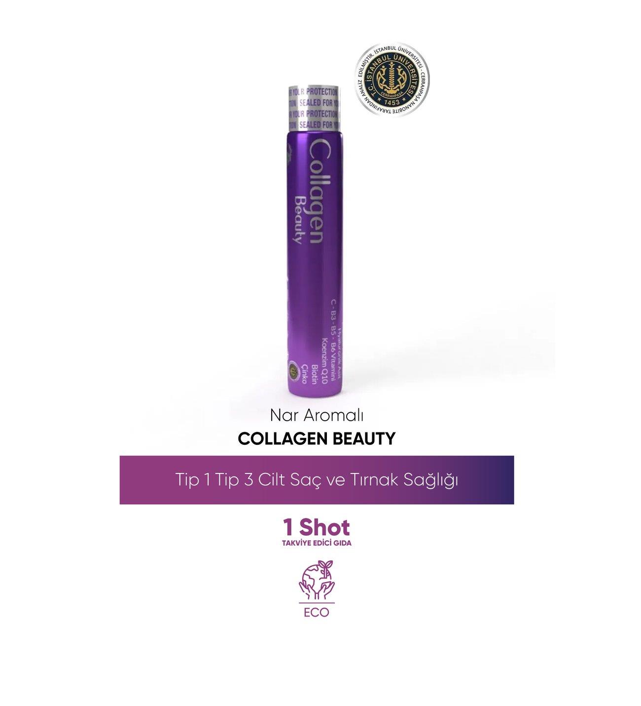 Voop Collagen Tip 1-3 5500 mg Nar Aromalı Q10 One Shot 40 ml-Voop