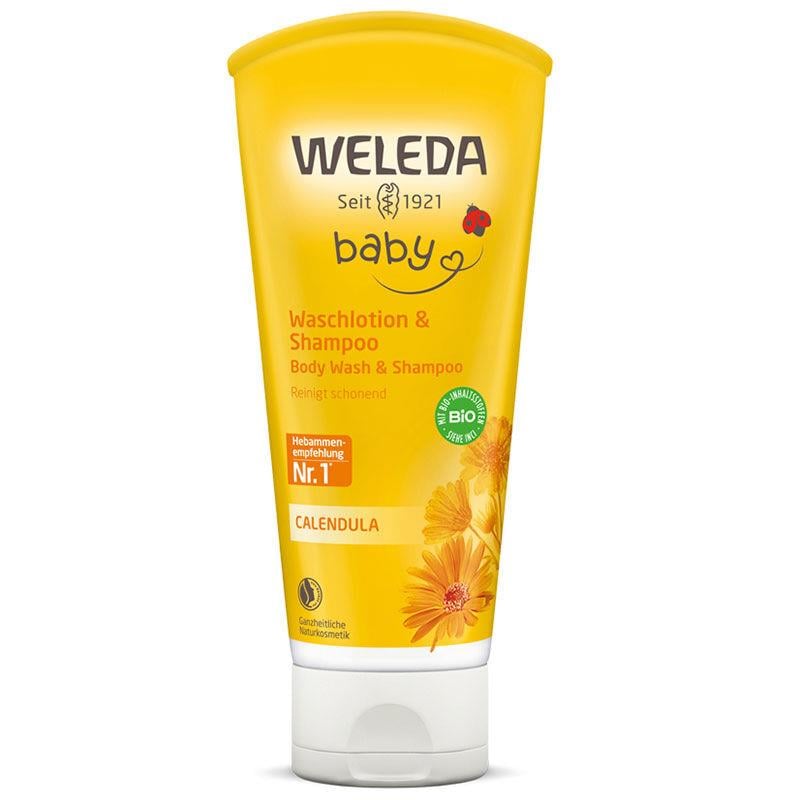Weleda Calendula Organik Saç ve Vücut Şampuanı 200 ml-WELEDA