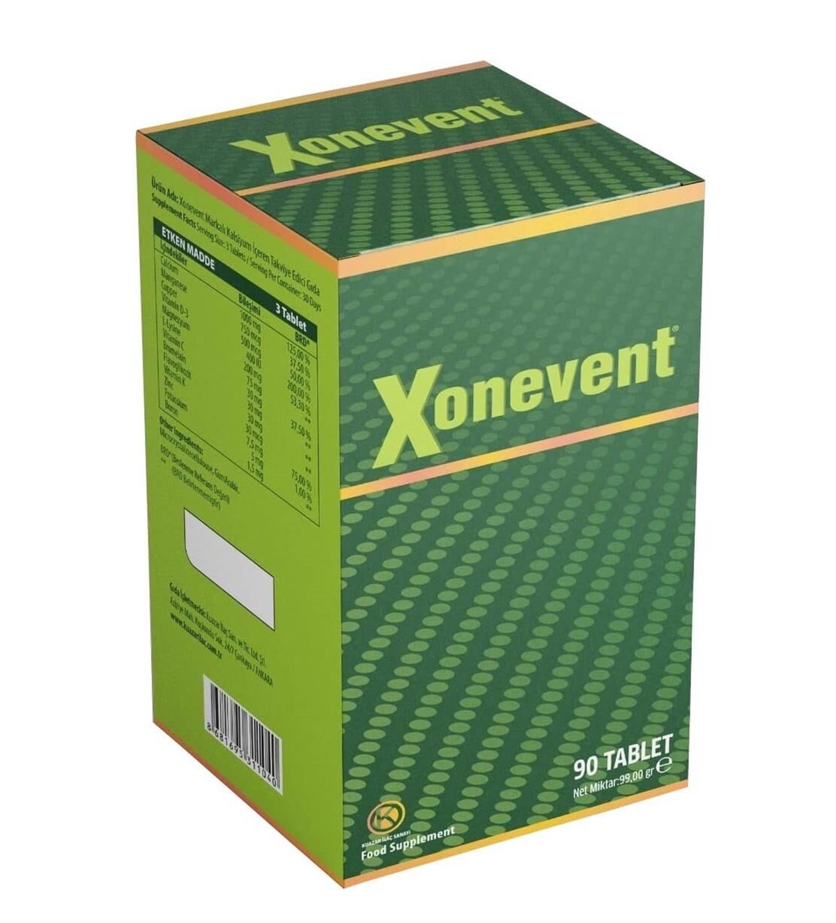 Xonevent 90 Tablet-Kuazar