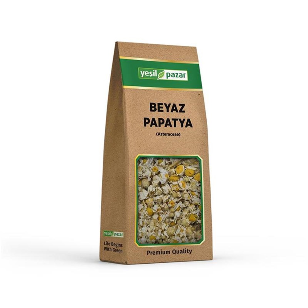Yeşil Pazar Beyaz Papatya 50 gr