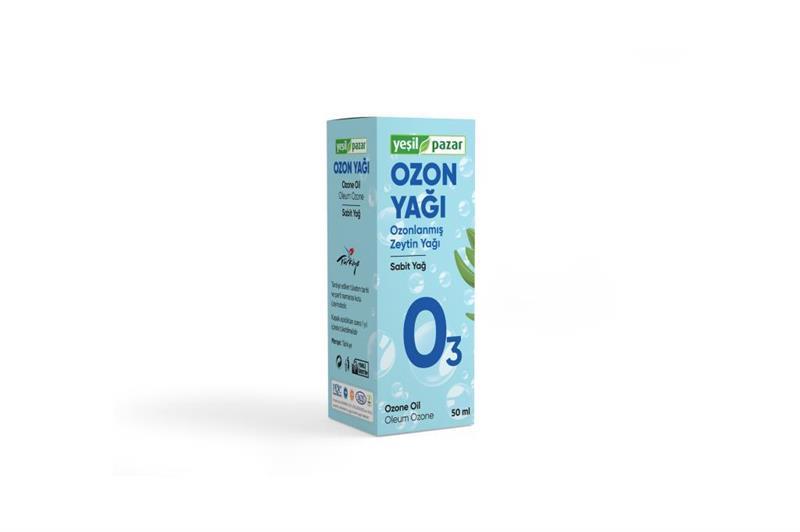 Yeşil Pazar Ozonlanmış Zeytin Yağı 50 Ml