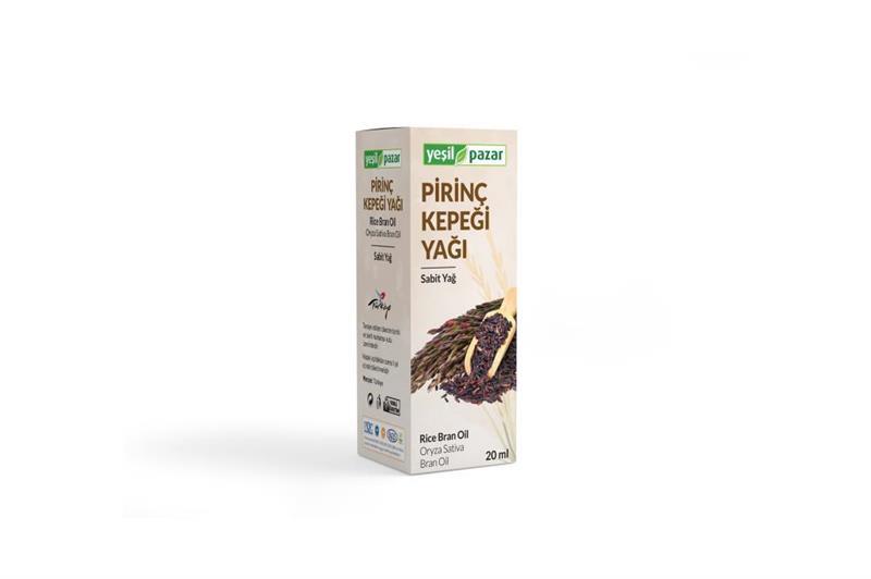 Yeşil Pazar Pirinç Kepeği Yağı 20 Ml