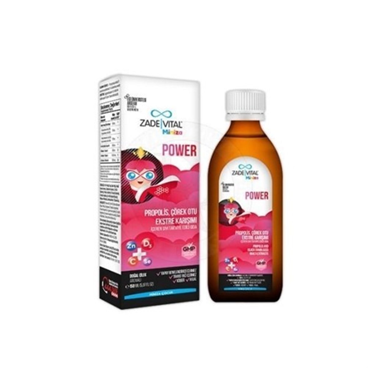Zade Vital Miniza Power150 ml