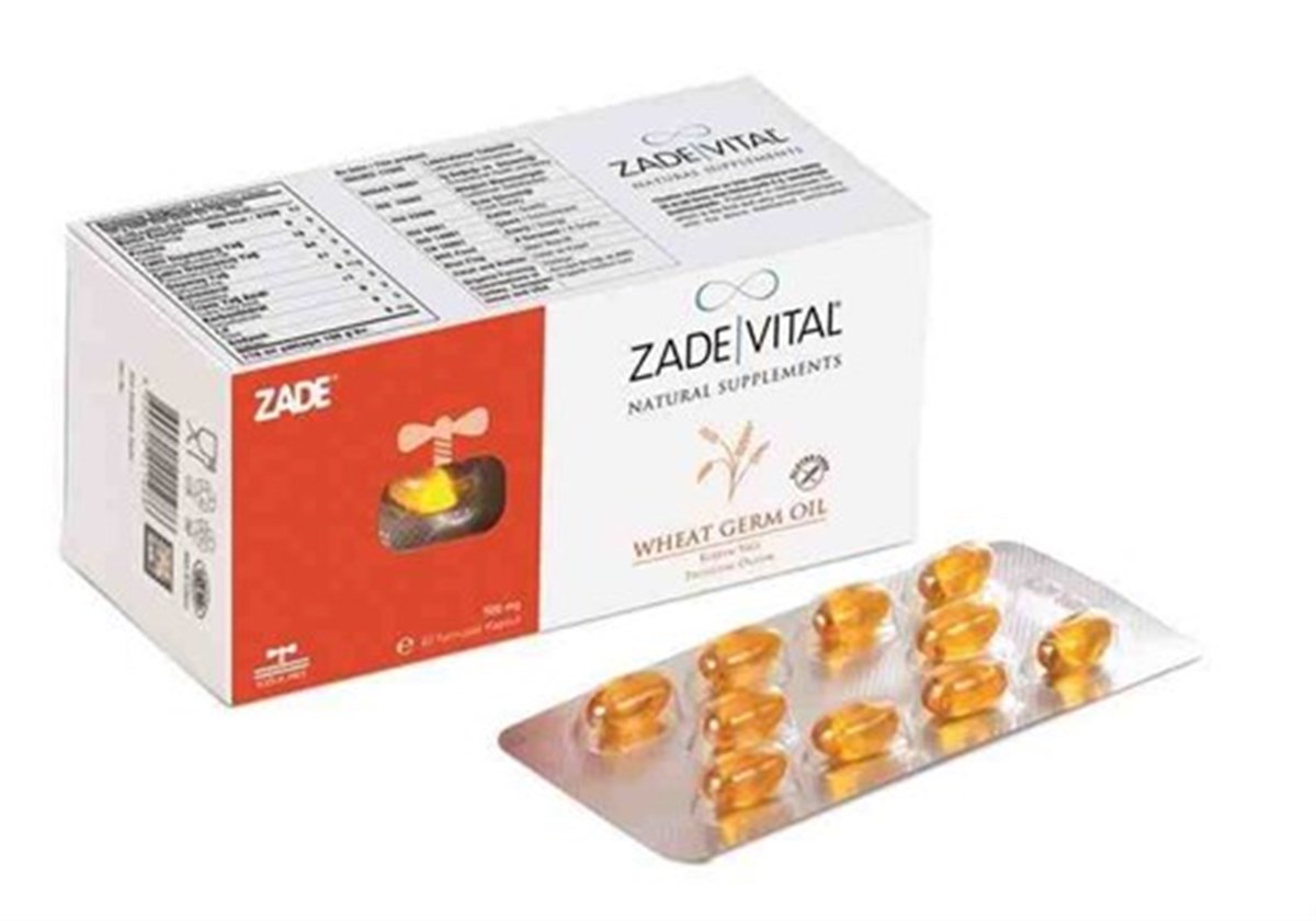 Zade Vital Rüşeym Yağı Blister Kutu 500 Mg 60 Kapsül