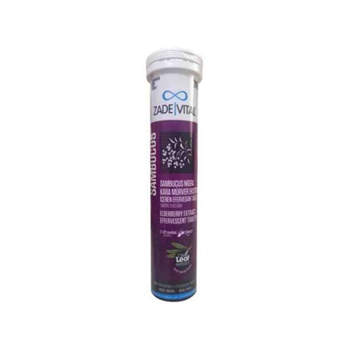 Zade Vital Sambucus Nigra Efervesan 20 Tablet