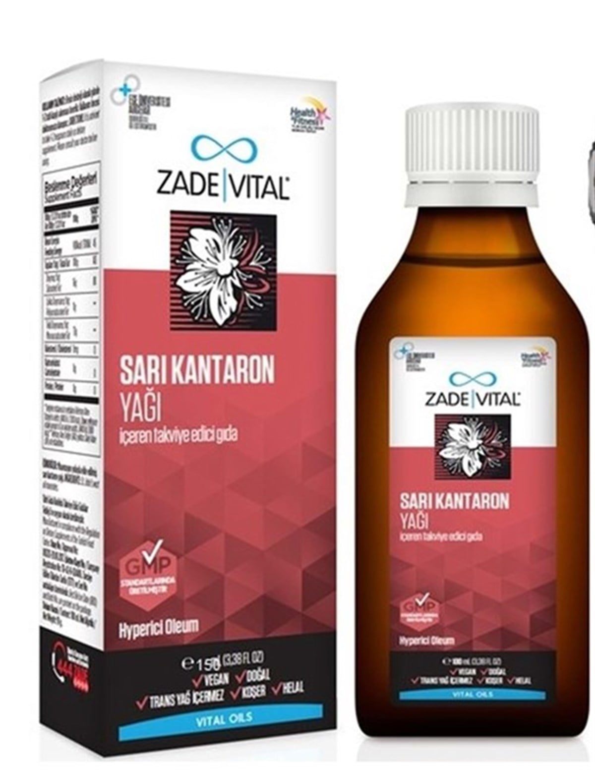 Zade Vital Sarı Kantaron yağı 150 ml