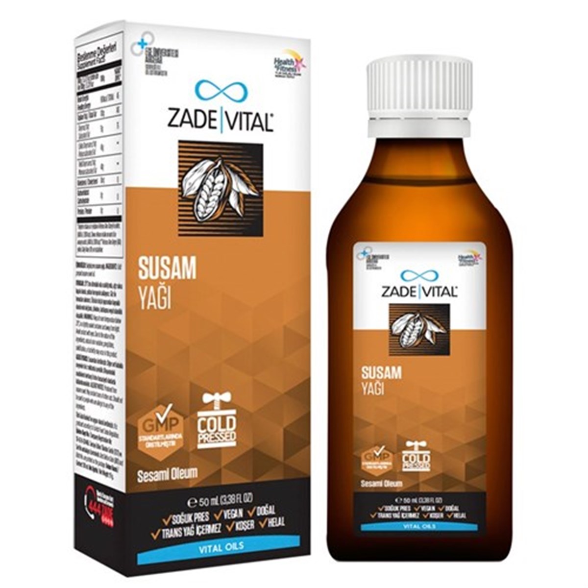 Zade Vital Susam yağı 150 ml