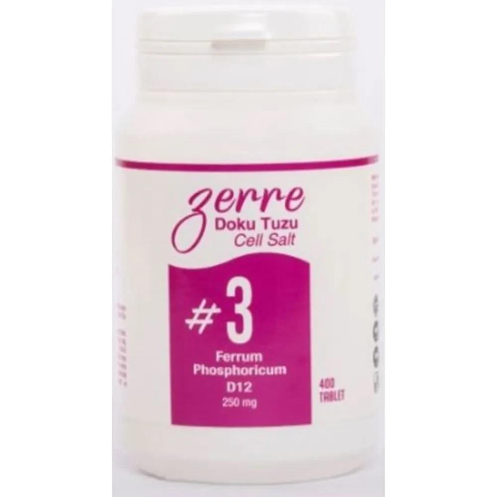 Zerre Doku Tuzu No: 3 250 mg 400 Tablet-Zerre