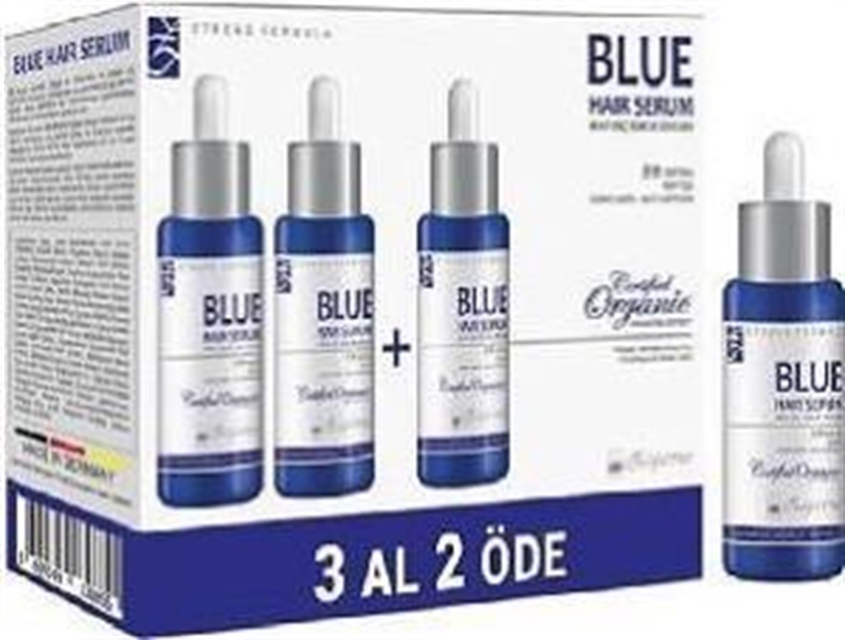 Zigavus Blue Haır Mavi Su Saç Bakım Serumu 3X33 ml