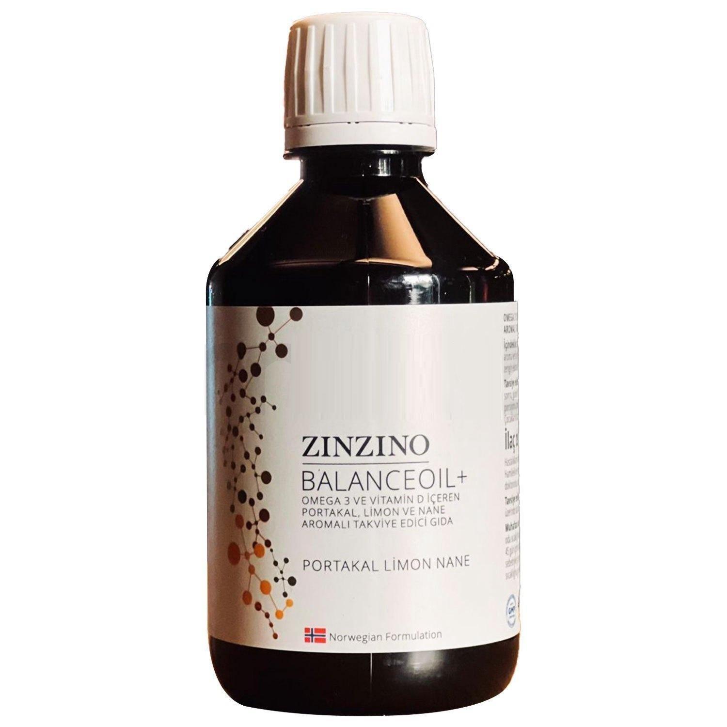 Zinzino Balanceoil + Omega 3 & Omega 9 & Vitamin D 300 ml-Zinzino