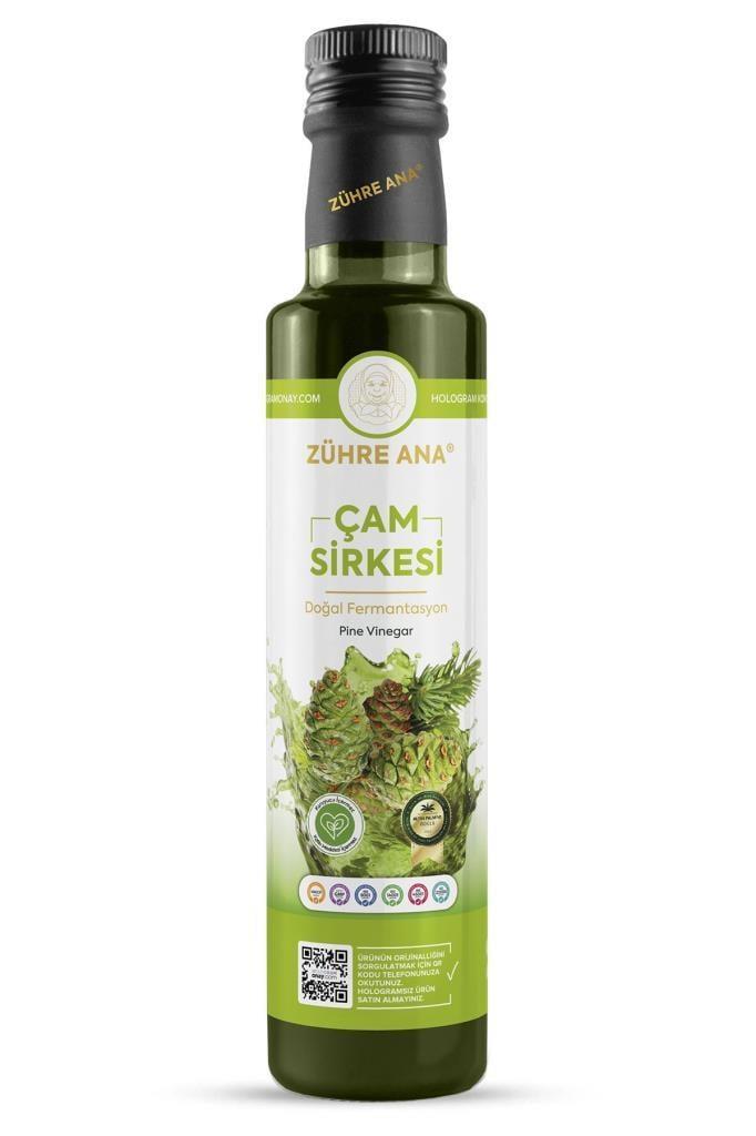 Zühre Ana Çam Sirkesi Doğal Fermantasyon 500 Ml