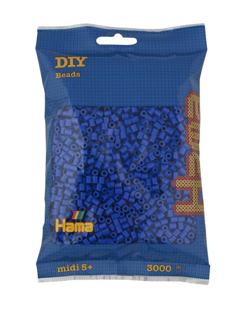 3.000'lik Hama Midi Boncuk - Koyu Mavi