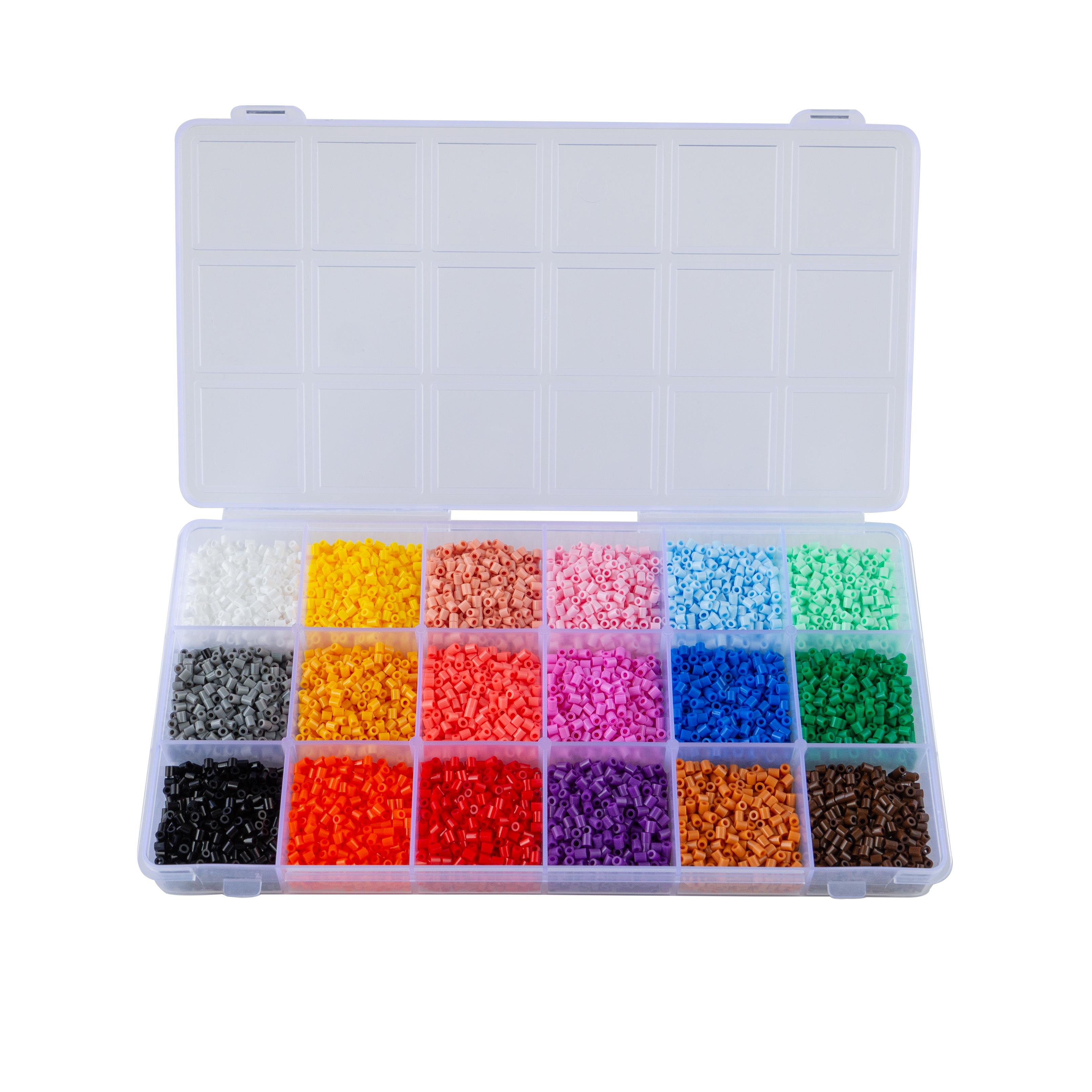 Hama Mini Boncuk -Organizer Kutuda-7.200 Adet-18 Renk