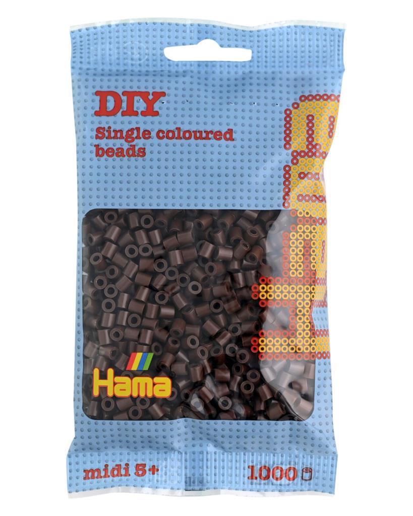 1.000'lik Hama Midi Boncuk -Koyu Kahverengi