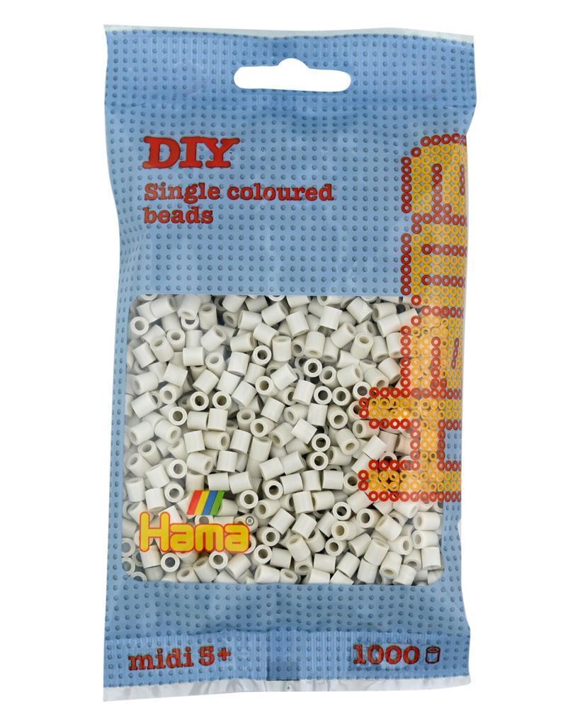 1.000'lik Hama Midi Boncuk -Dumanlı Beyaz