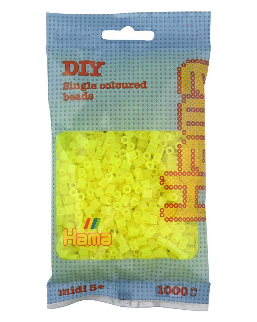 1.000'lik Hama Midi Boncuk - Neon Sarı