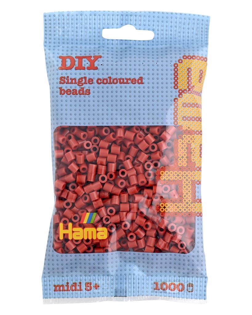 1.000'lik Hama Midi Boncuk - Kızıl Kahve