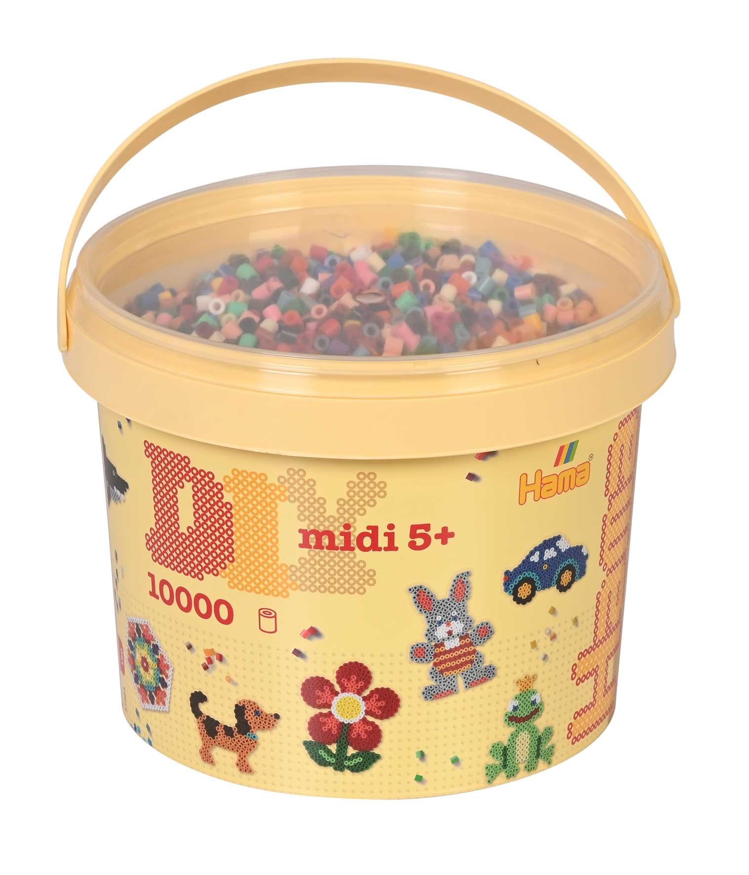 10.000 Adet Kovada Hama Midi Boncuk 22 Renk 