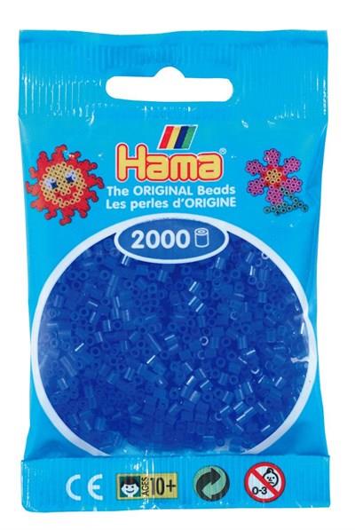 2.000'lik Hama Mini Boncuk - Neon Mavi