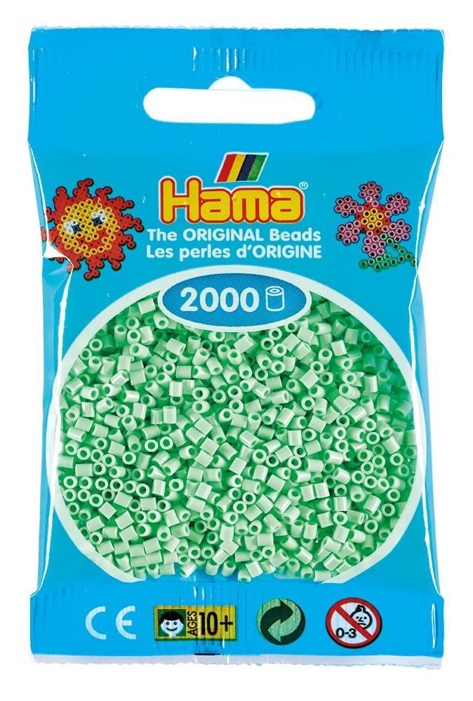 2.000'lik Hama Mini Boncuk - Mint Yeşili