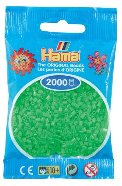 2.000'lik Hama Mini Boncuk - Floresan Yeşil