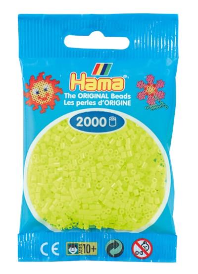 2.000'lik Hama Mini Boncuk - Floresan Sarı