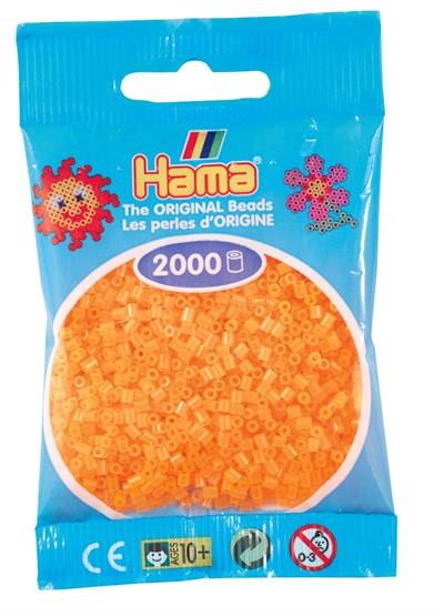 2.000'lik Hama Mini Boncuk - Neon Turuncu