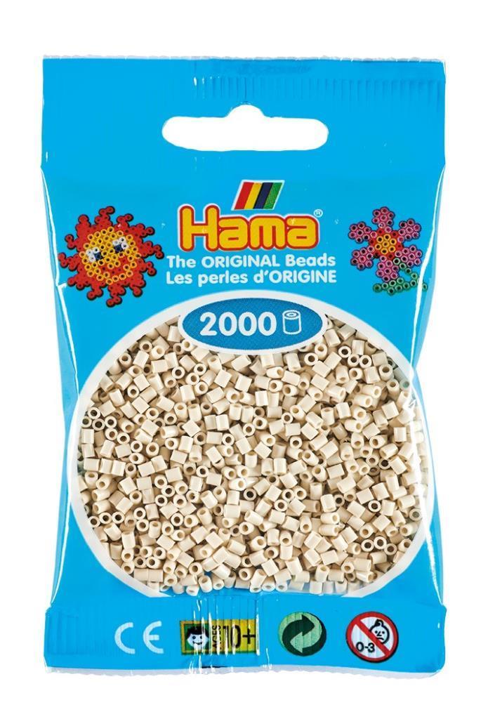 2.000'lik Hama Mini Boncuk - Dumanlı Beyaz