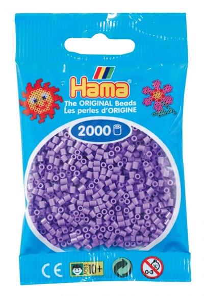 2.000'lik Hama Mini Boncuk - Pastel Mor