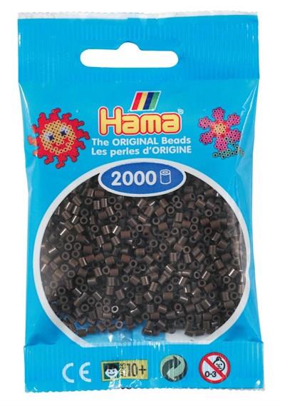 2.000'lik Hama Mini Boncuk - Koyu Kahverengi