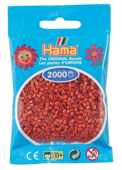 2.000'lik Hama Mini Boncuk - Kızıl Kahve