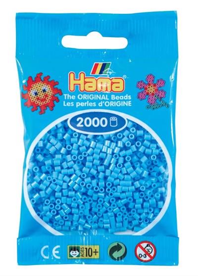 2.000'lik Hama Mini Boncuk - Pastel Mavi