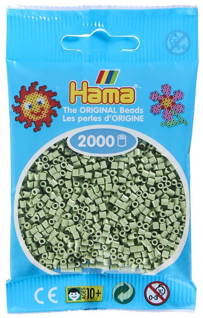 2.000'lik Hama Mini Boncuk - Okaliptus Yeşili