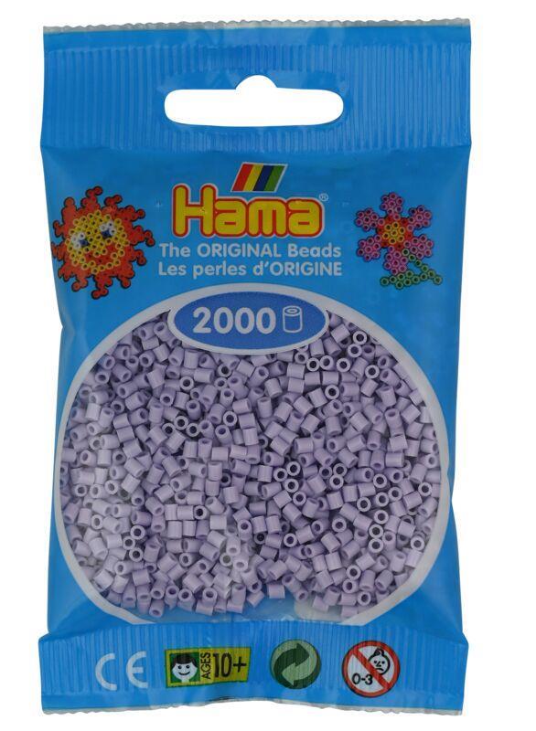 2.000'lik Hama Mini Boncuk - Açık Lavanta