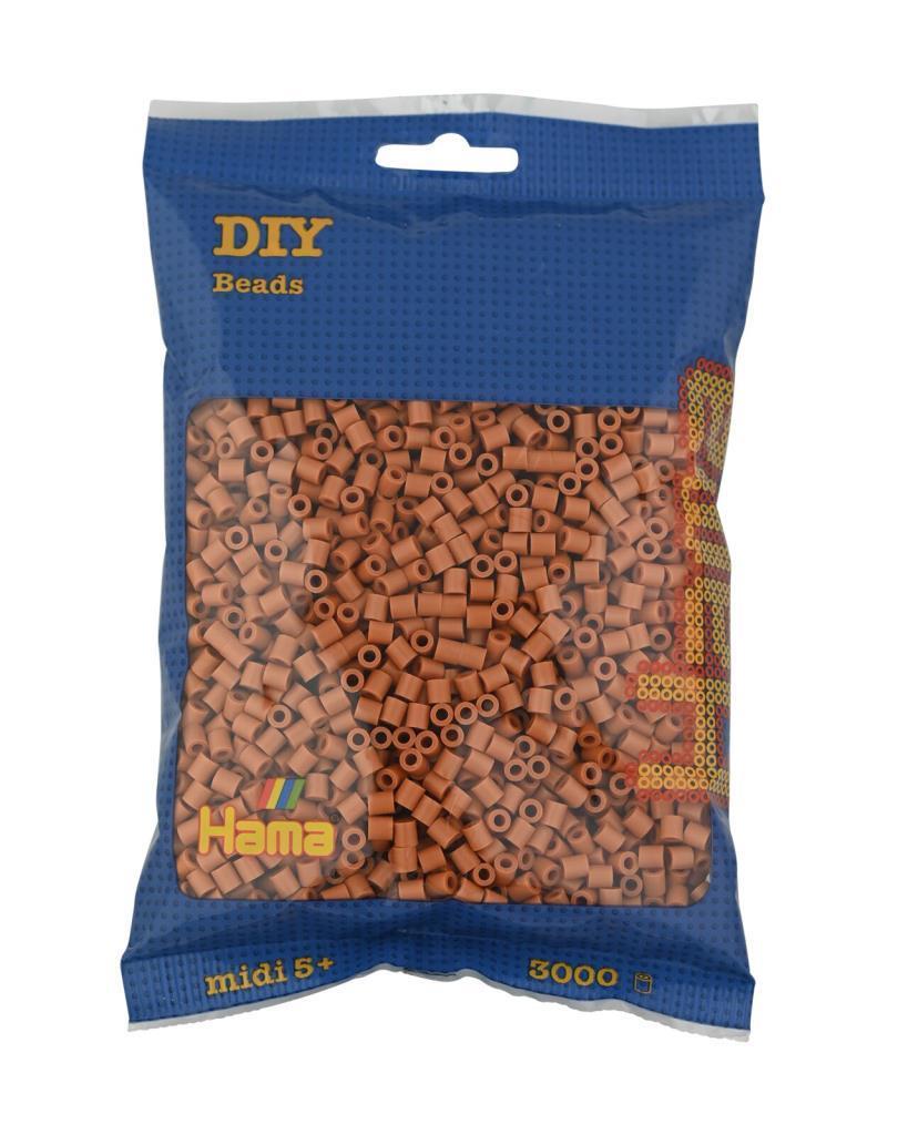 3.000'lik Hama Midi Boncuk - Açık Kahve