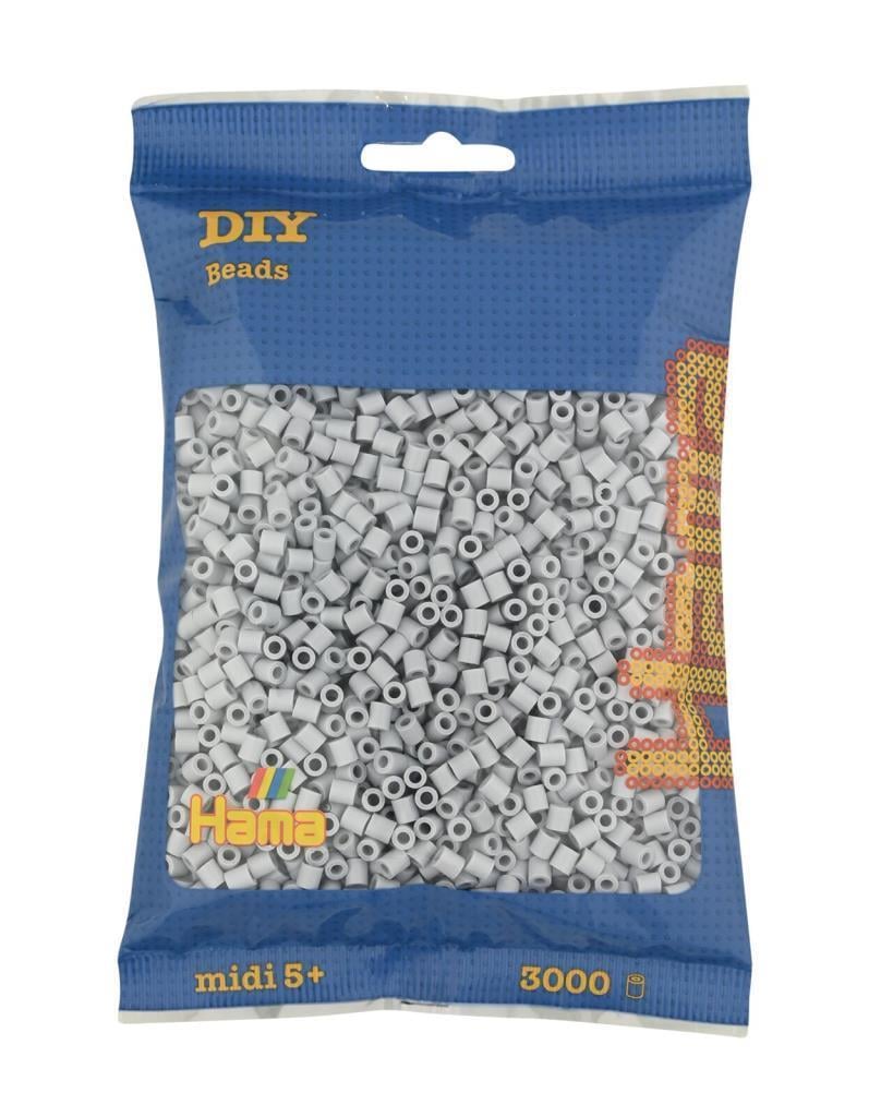 3.000'lik Hama Midi Boncuk - Açık Gri