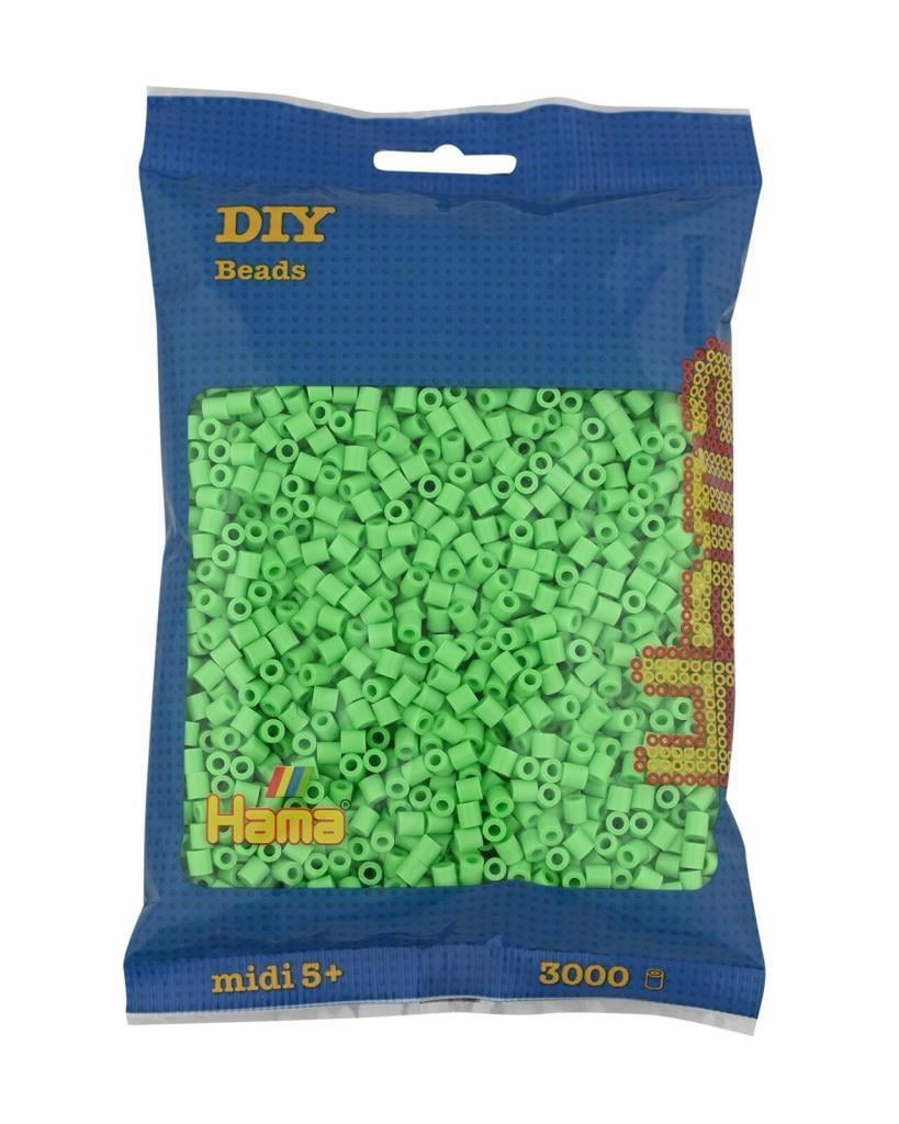 3.000'lik Poşet Hama Midi - Pastel Yeşil