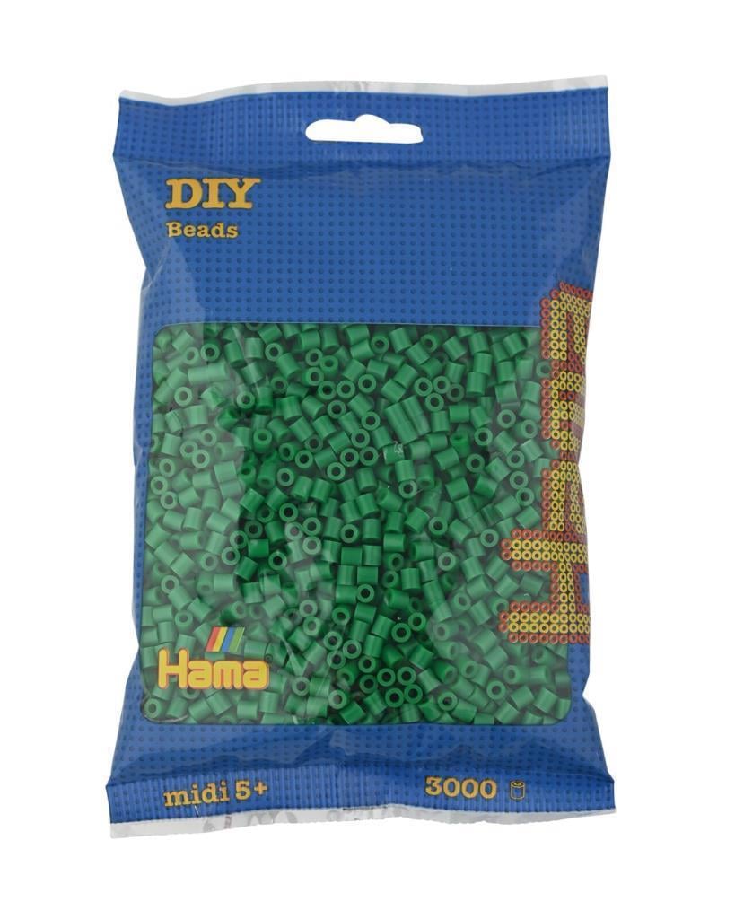 3.000'lik Hama Midi Boncuk - Yeşil