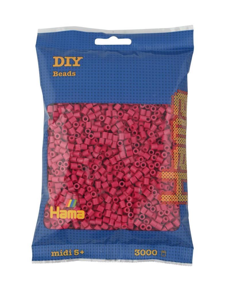 3.000'lik Hama Midi Boncuk - Vişne Çürüğü