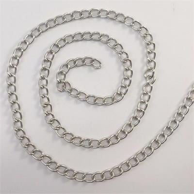 4mm Zincir Nikel Kaplama - 1m