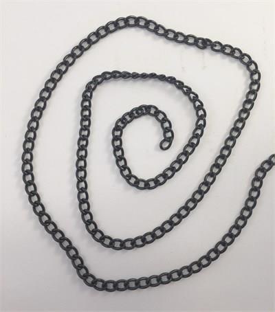 4mm Zincir Siyah - 1m