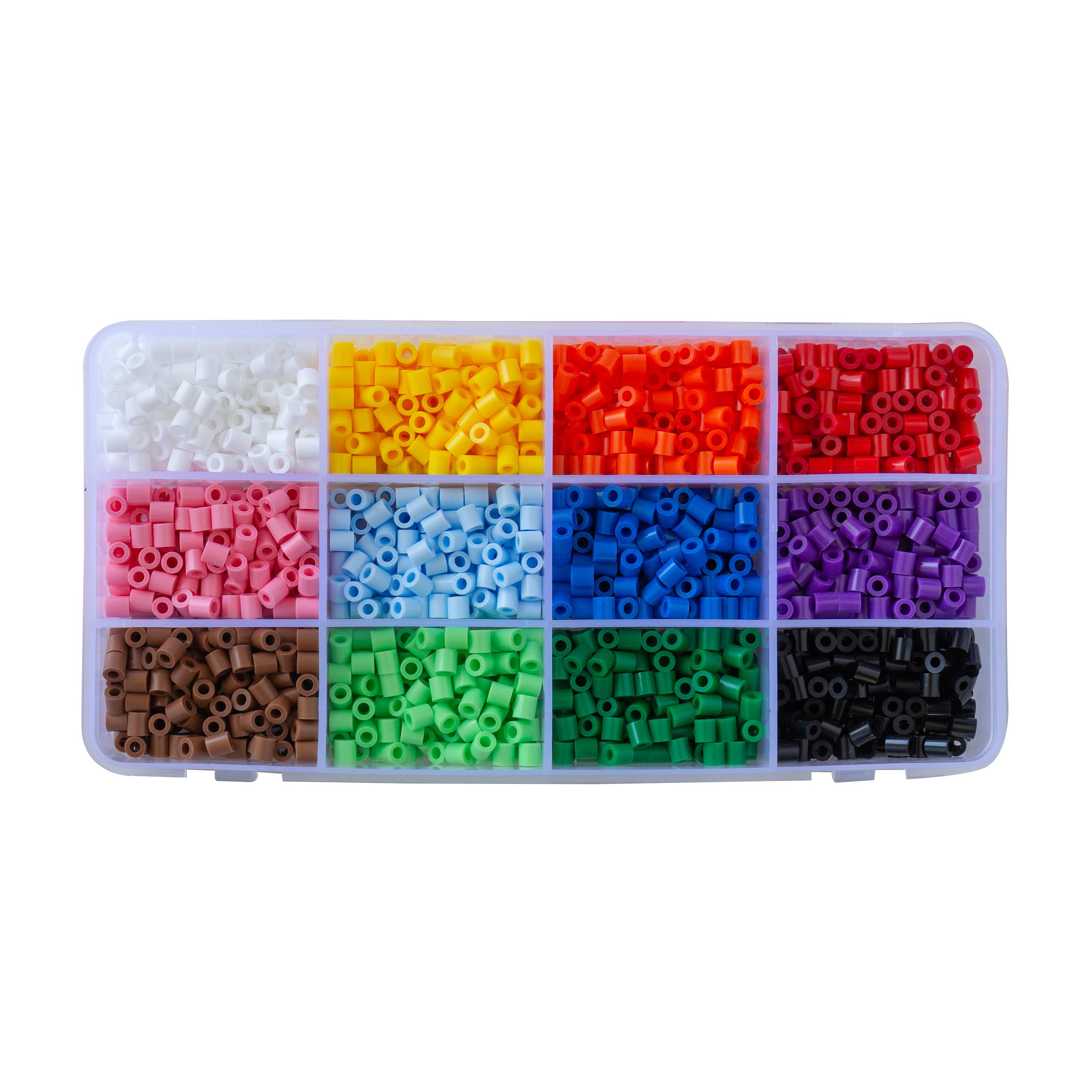 Hama Midi Boncuk - Organizer Kutuda - Karışık 12 Renk 1.800 Adet Boncuk Seti